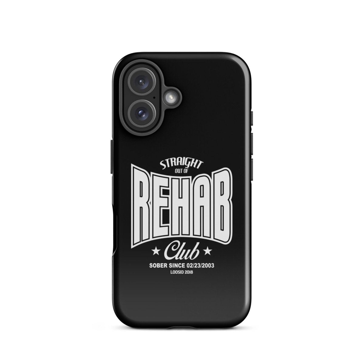 Straight Out of Rehab Recovery Phone Case featuring the design (view 21)