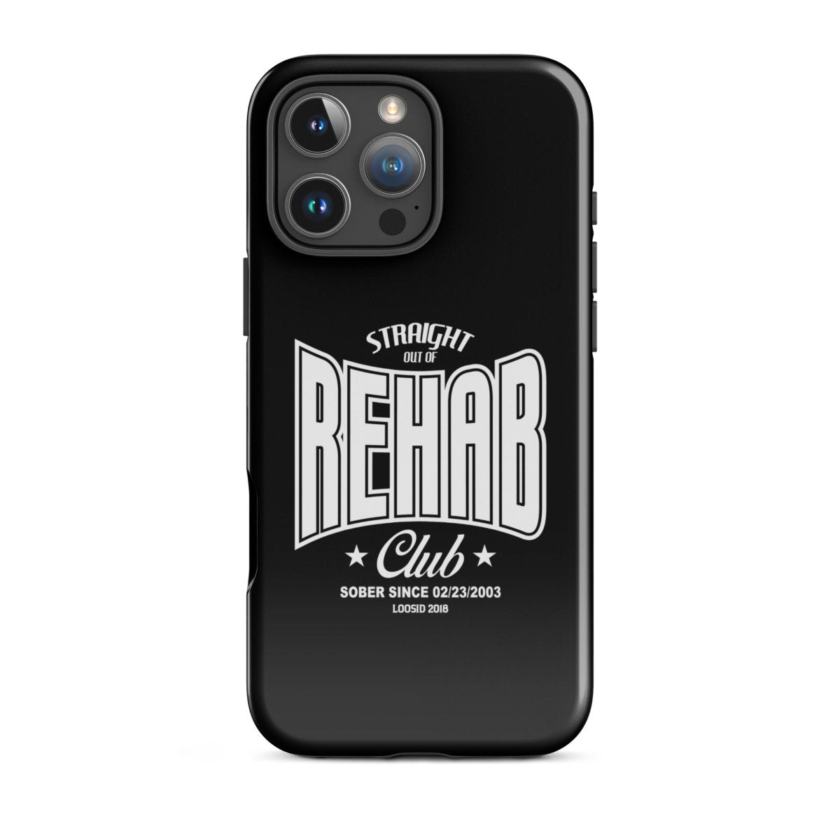 Straight Out of Rehab Recovery Phone Case graphic detail (view 24)