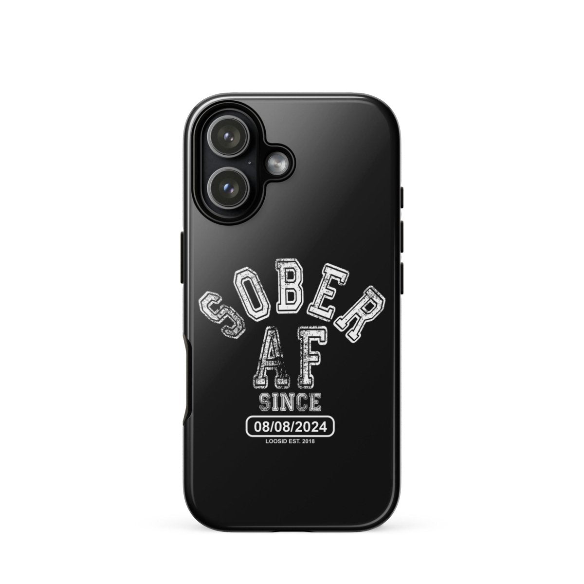 Sober AF Recovery Phone Case lifestyle view (view 25)