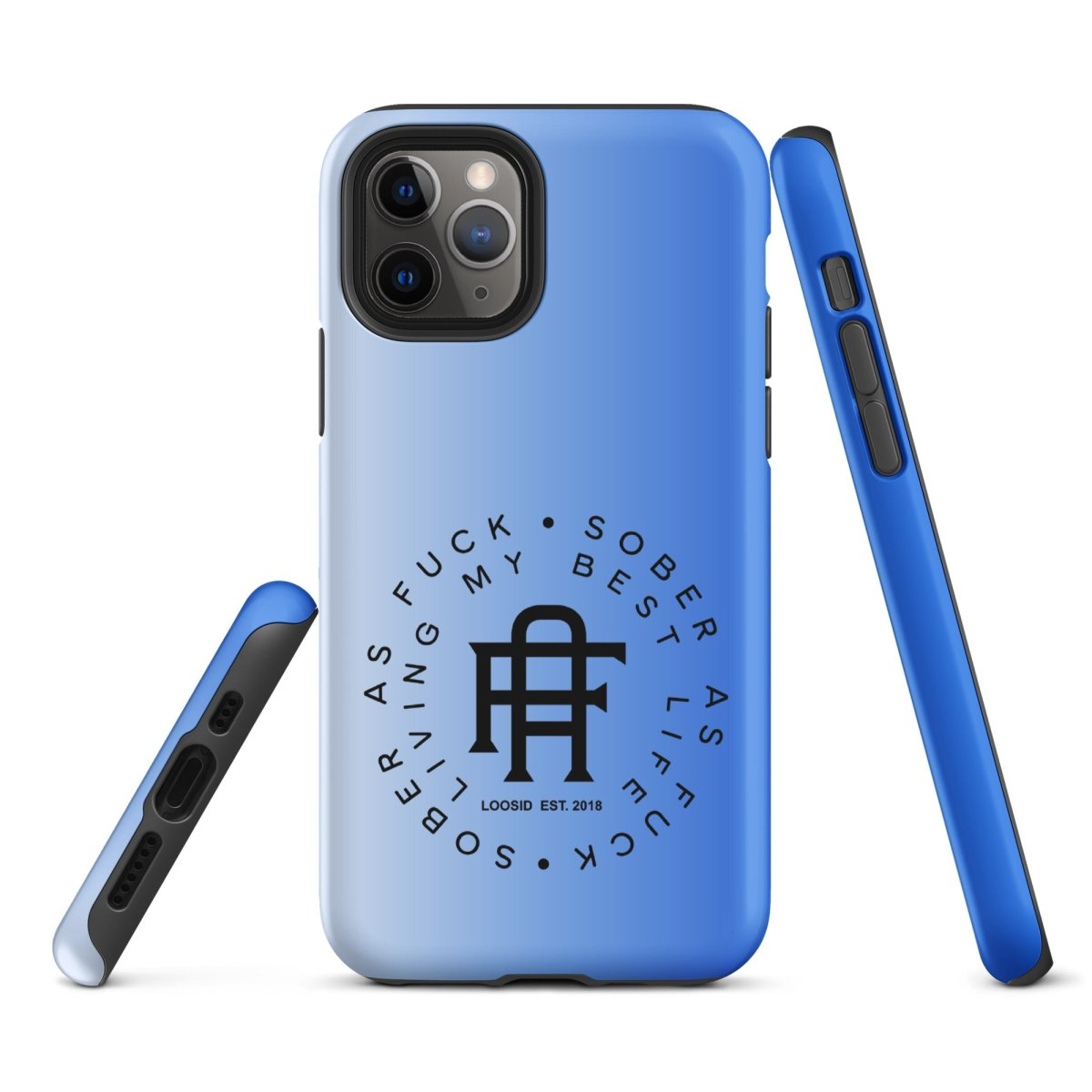 Living My Best Life Recovery Phone Case flat lay styled image (view 3)