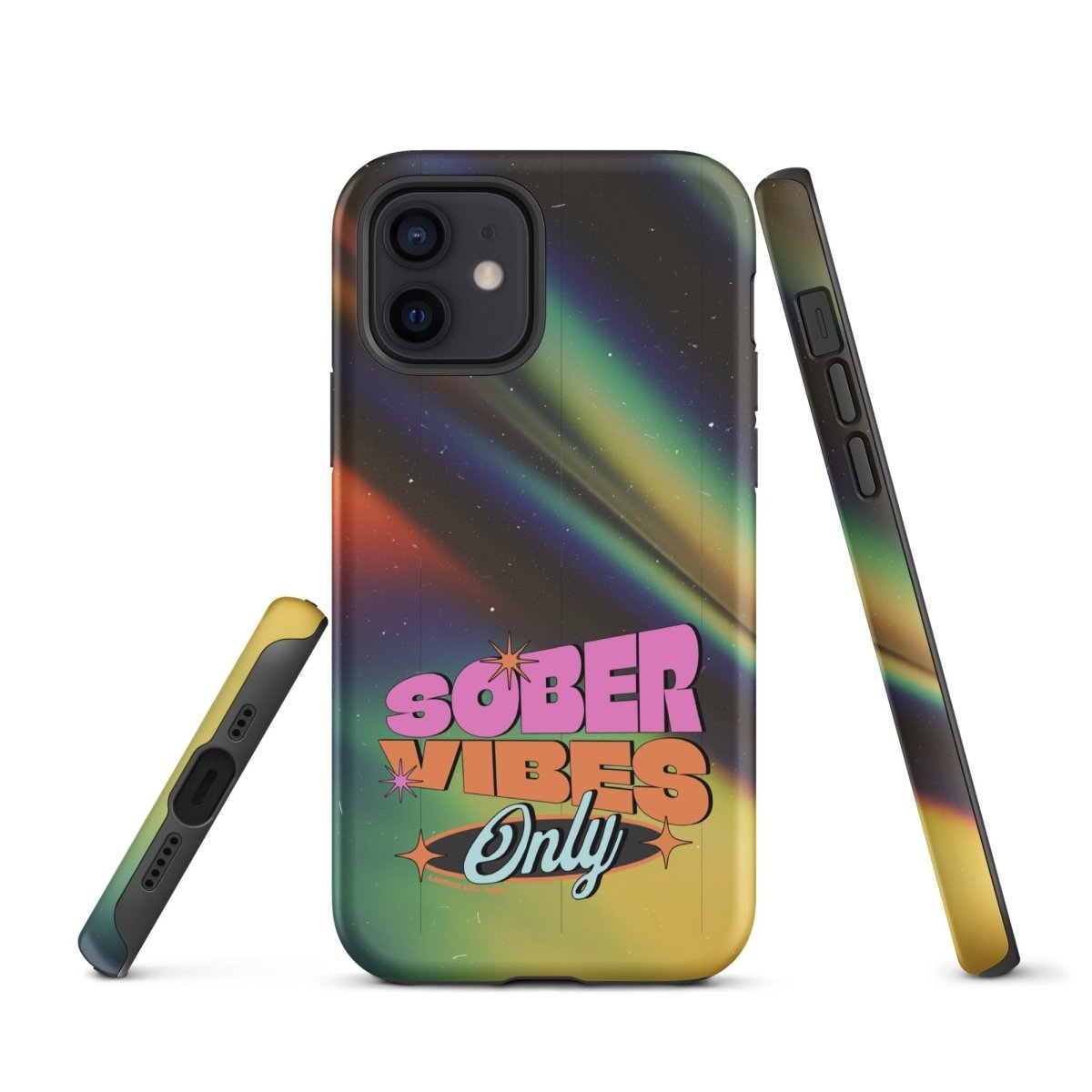Sober Vibes Recovery Phone Case side view (view 6)