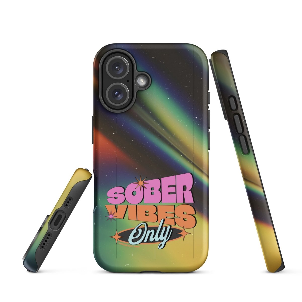 Sober Vibes Recovery Phone Case featuring the design (view 21)