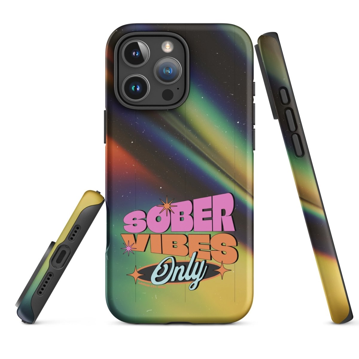 Sober Vibes Recovery Phone Case graphic detail (view 24)