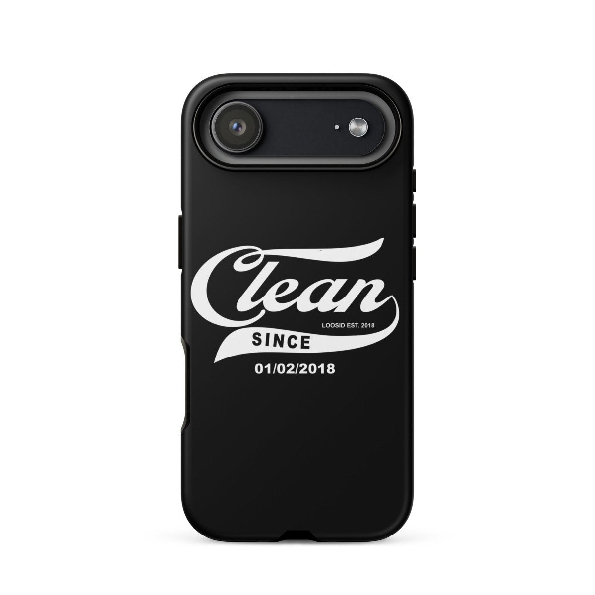 Clean Since Recovery Phone Case side view (view 26)