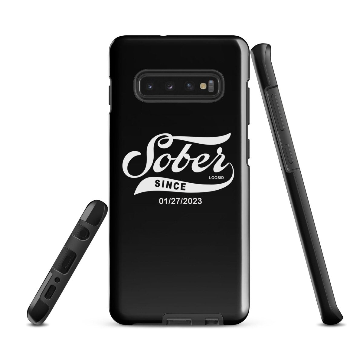 Sober Since Recovery Phone Case graphic detail (view 4)