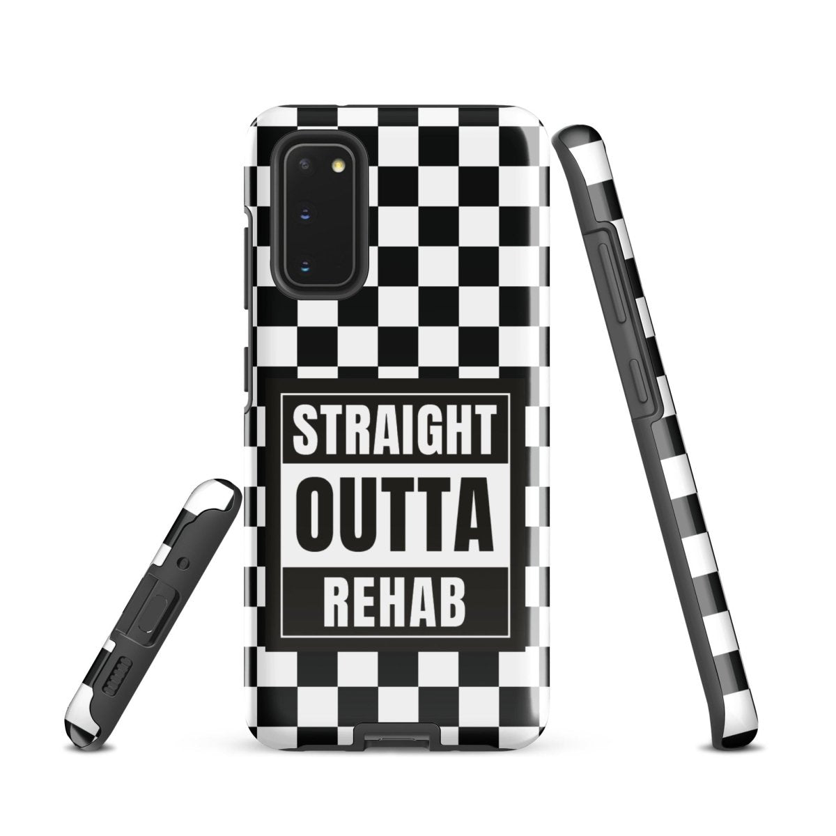 Straight Outta Rehab Recovery Phone Case side view (view 6)