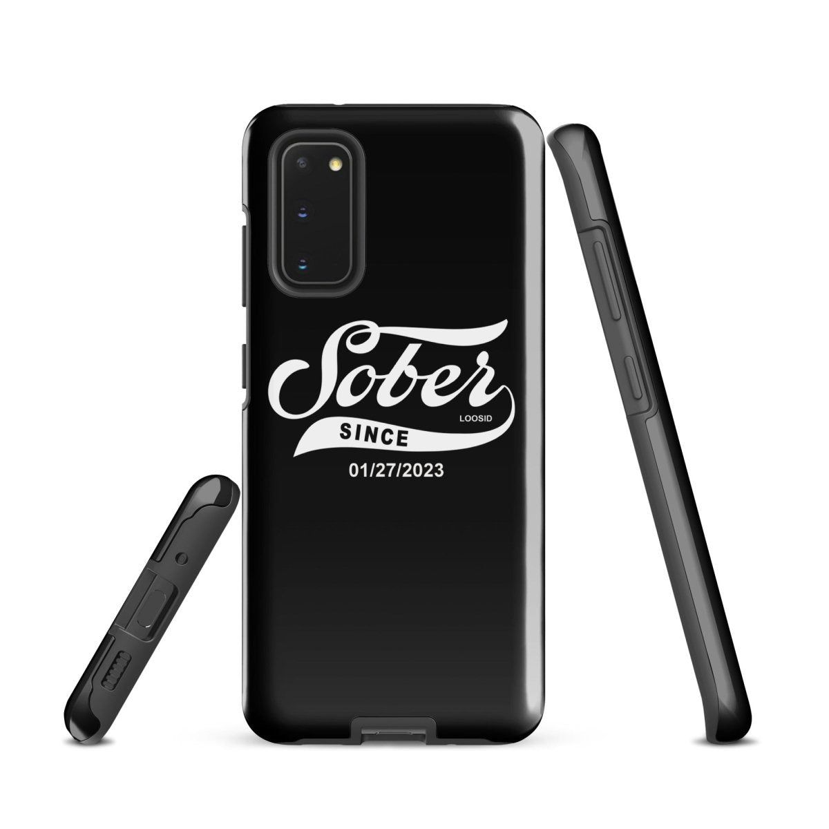 Sober Since Recovery Phone Case lifestyle view (view 5)