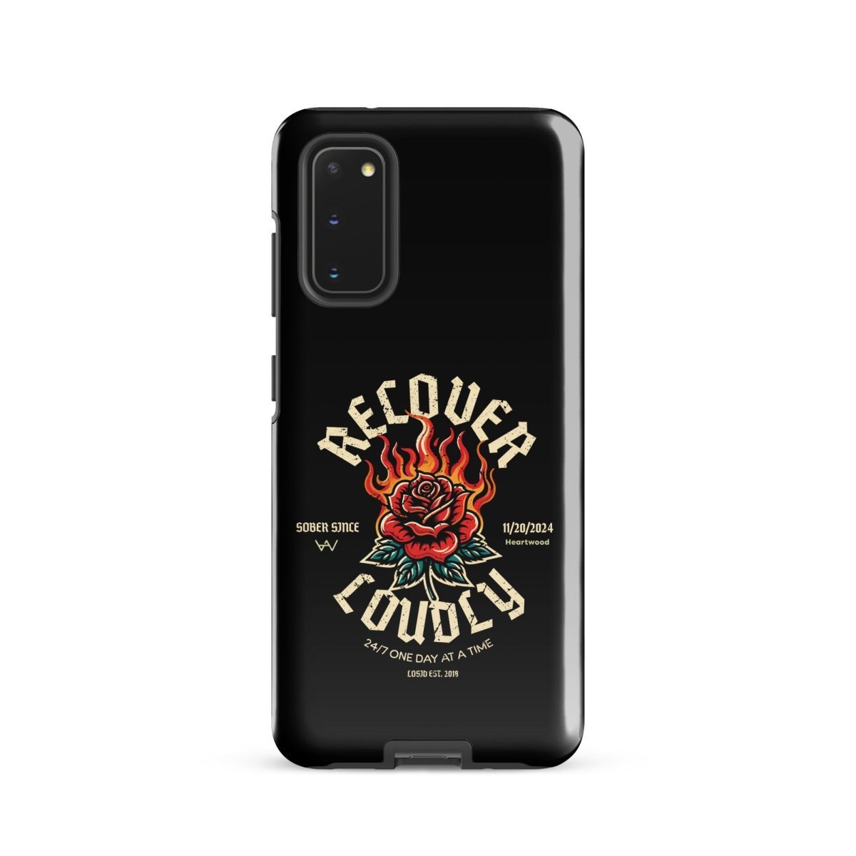Recover Loudly Recovery Phone Case for Samsung®