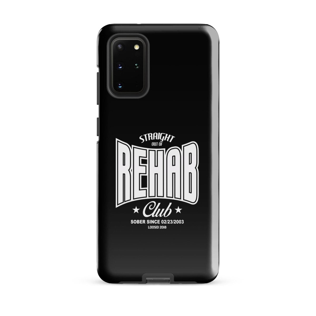 Straight Out of Rehab Recovery Phone Case close-up view (view 2)