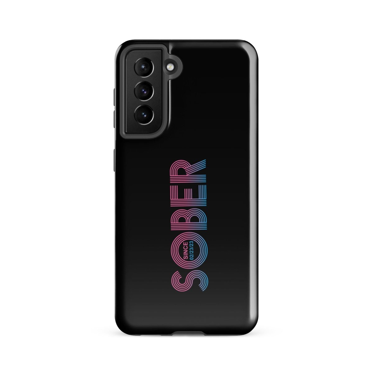 Sober Since Recovery Phone Case lifestyle view (view 5)