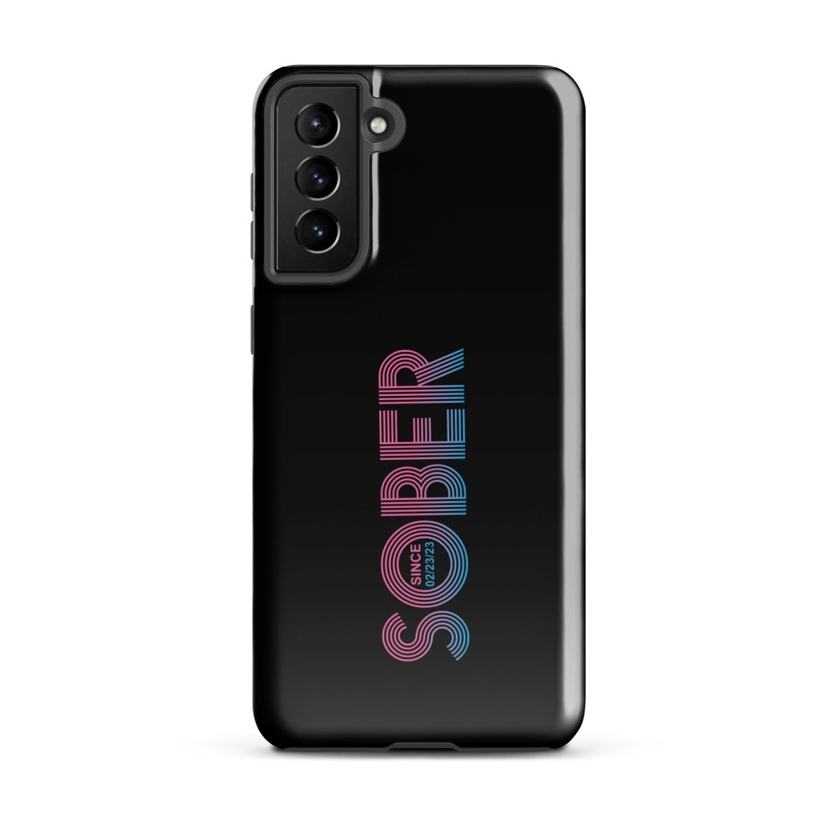 Sober Since Recovery Phone Case side view (view 6)