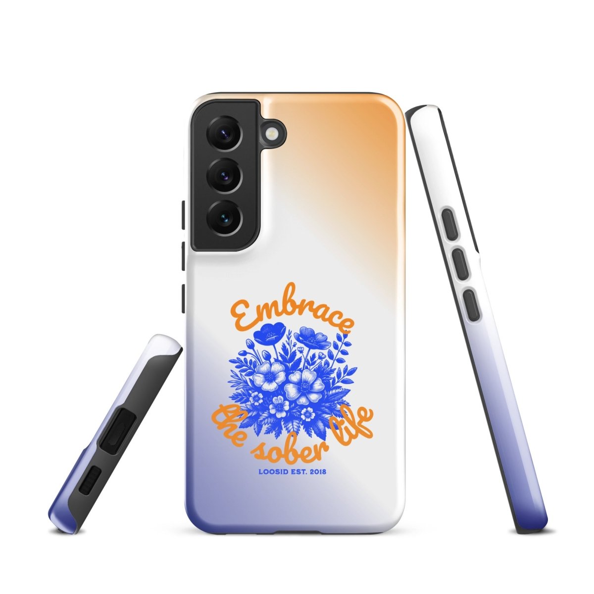 Embrace The Sober Life Recovery Phone Case graphic detail (view 14)
