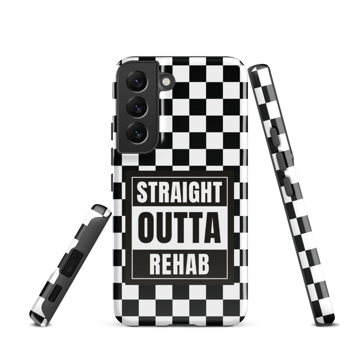 Straight Outta Rehab Recovery Phone Case graphic detail (view 14)