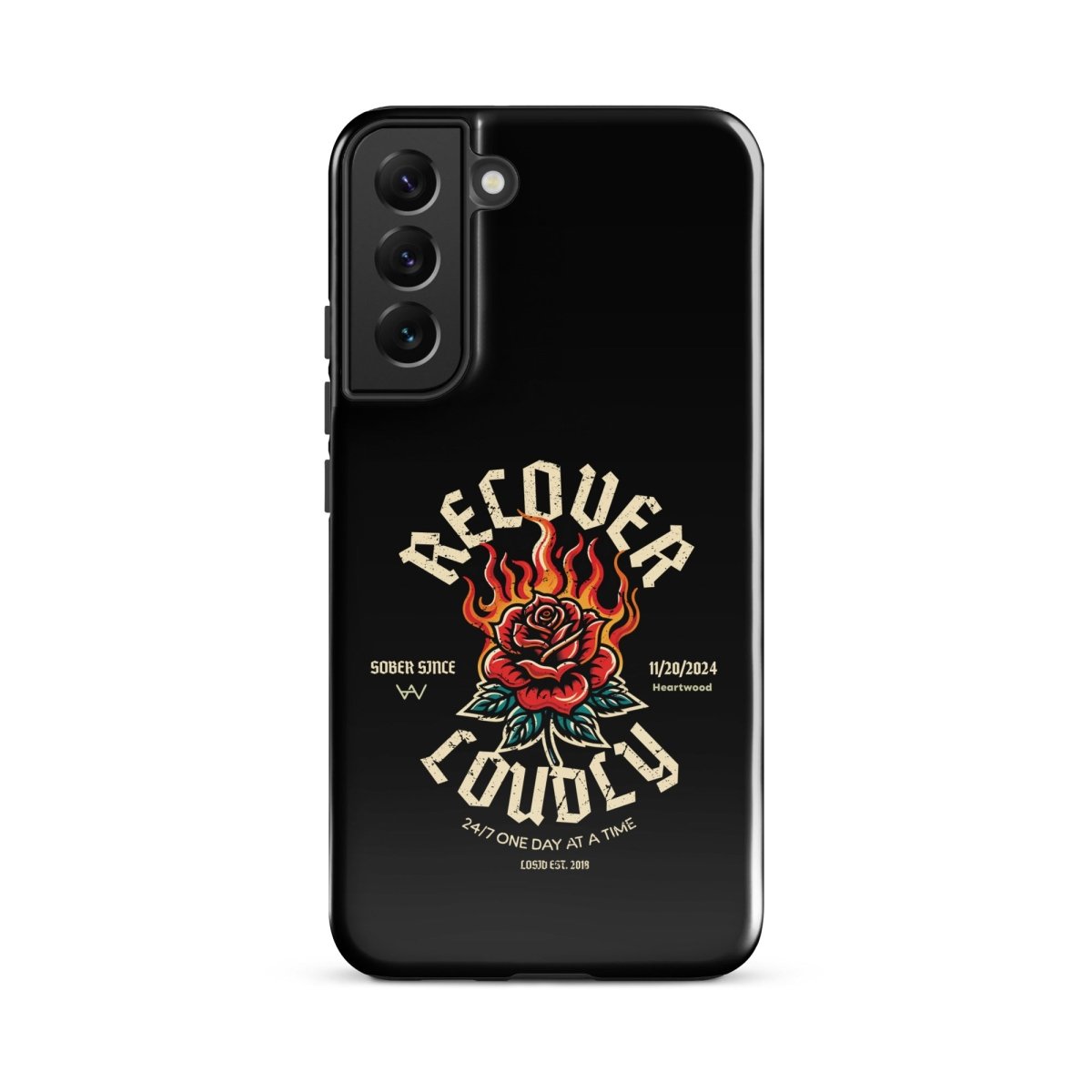 Recover Loudly Recovery Phone Case product photo (view 10)