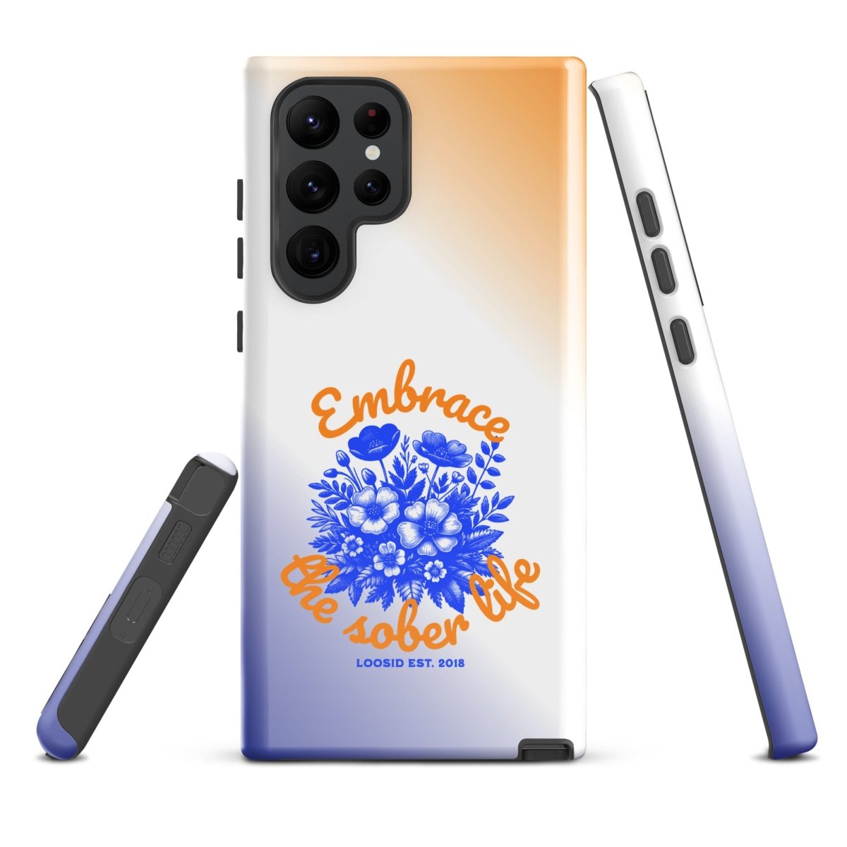 Embrace The Sober Life Recovery Phone Case side view (view 16)