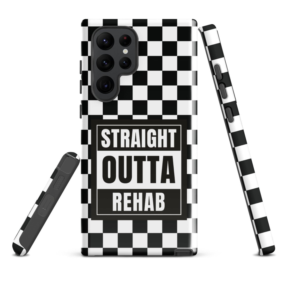 Straight Outta Rehab Recovery Phone Case side view (view 16)