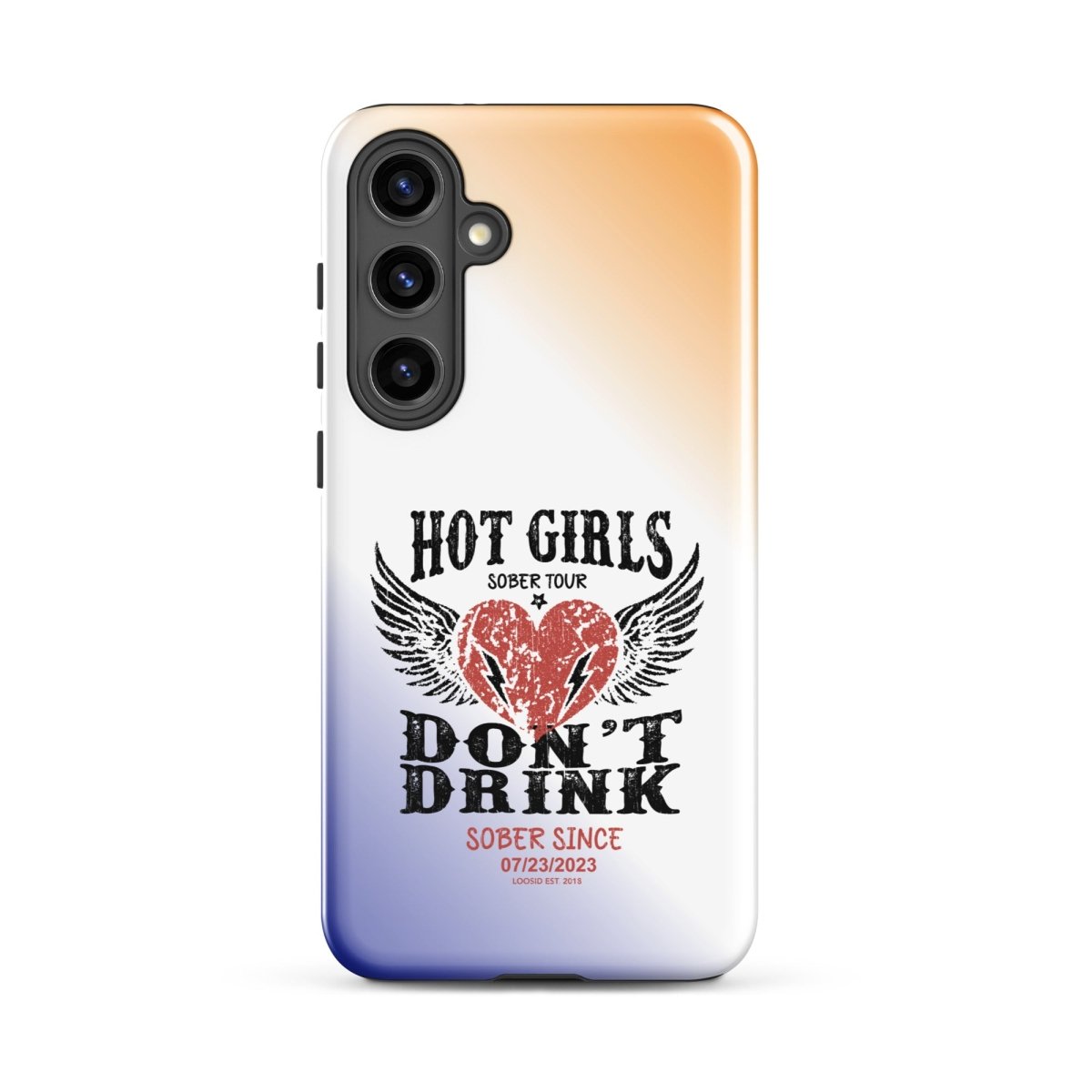 Hot Girls Don't Drink Recovery Phone Case side view (view 16)