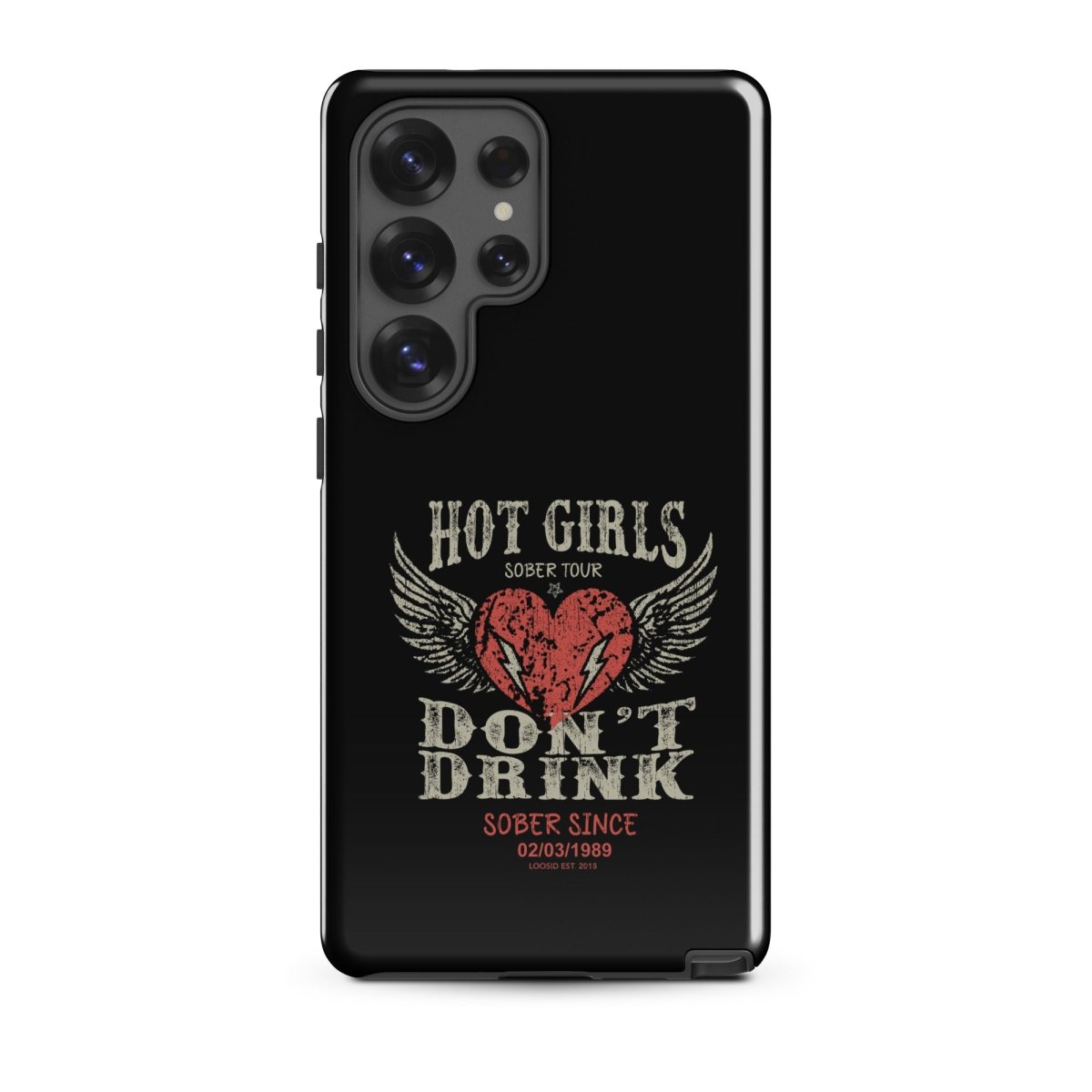 Hot Girls Don't Drink Recovery Phone Case product photo (view 20)