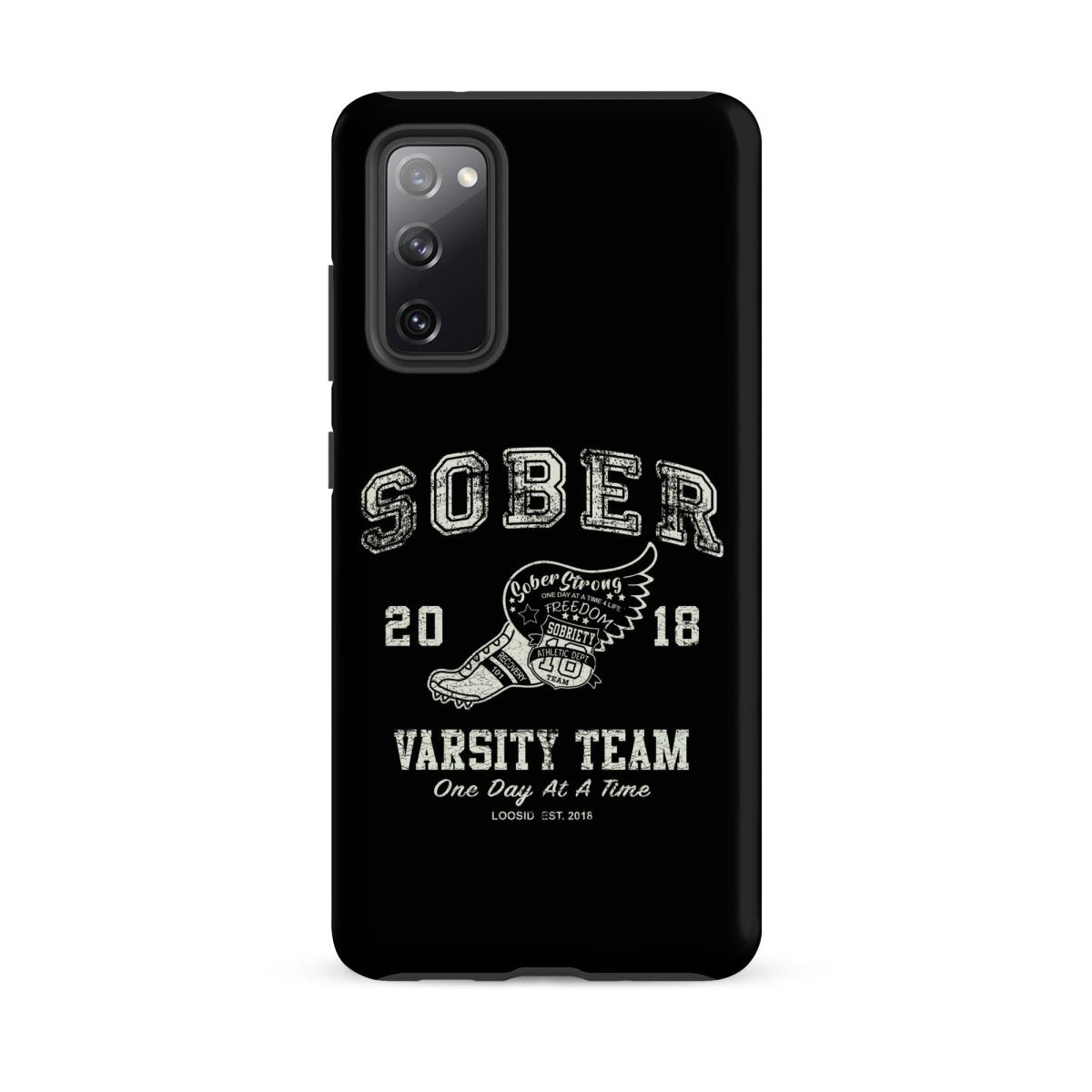 Varsity Recovery Phone Case back view (view 7)