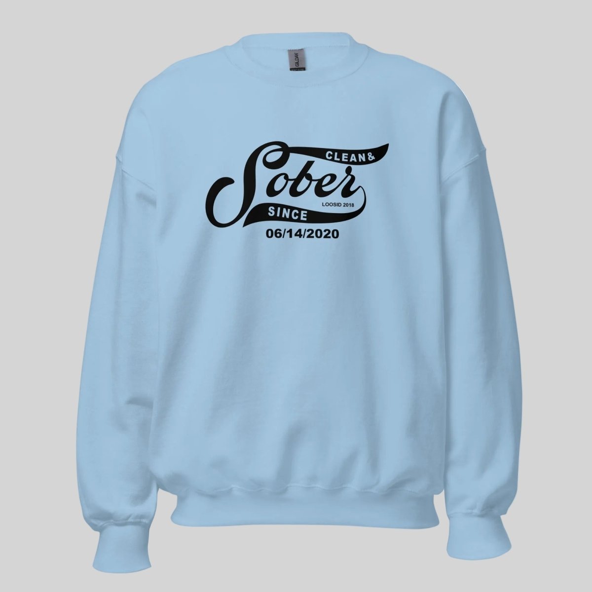 Sober Since Recovery Hoodie side view (view 26)