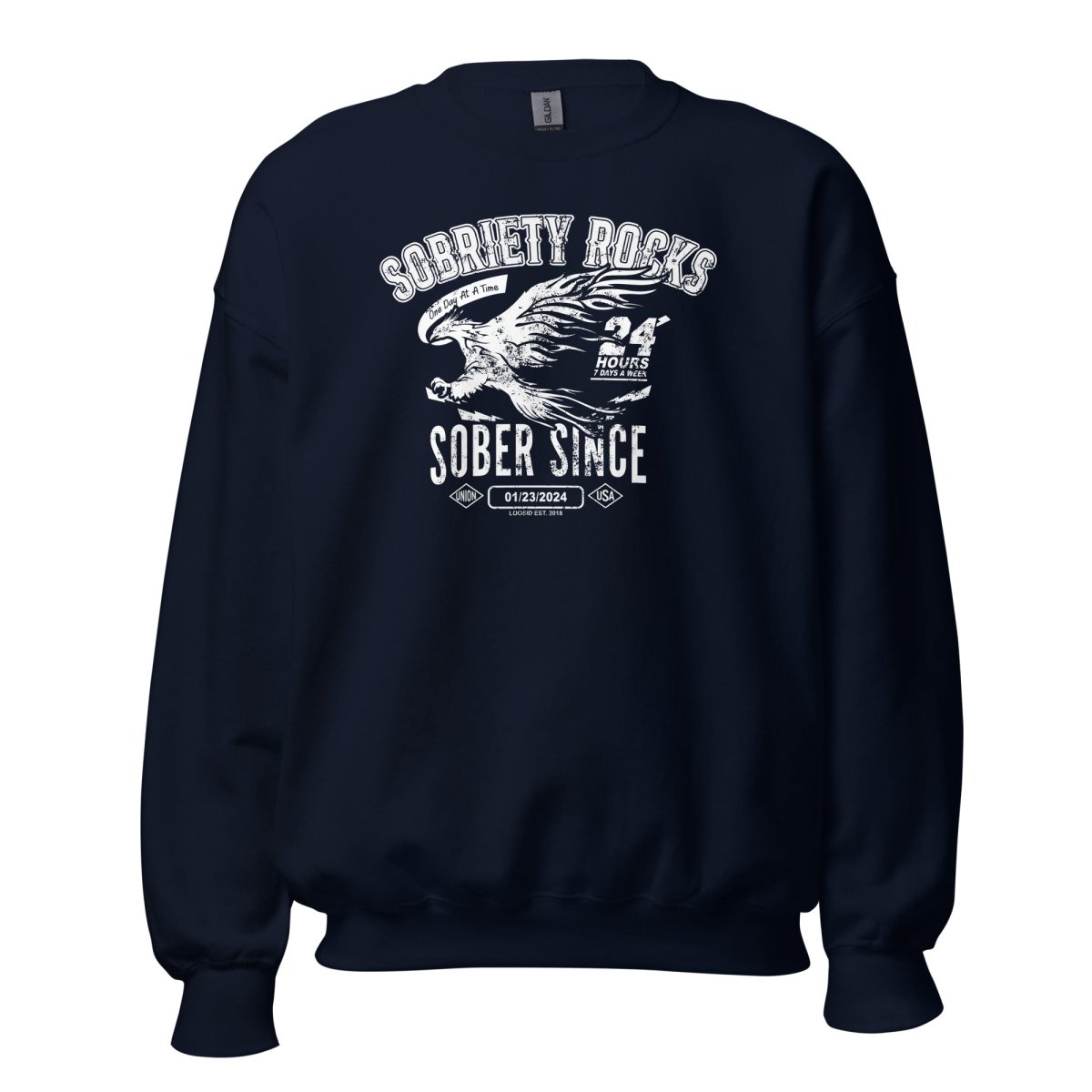 recovery sweater personalized gift idea