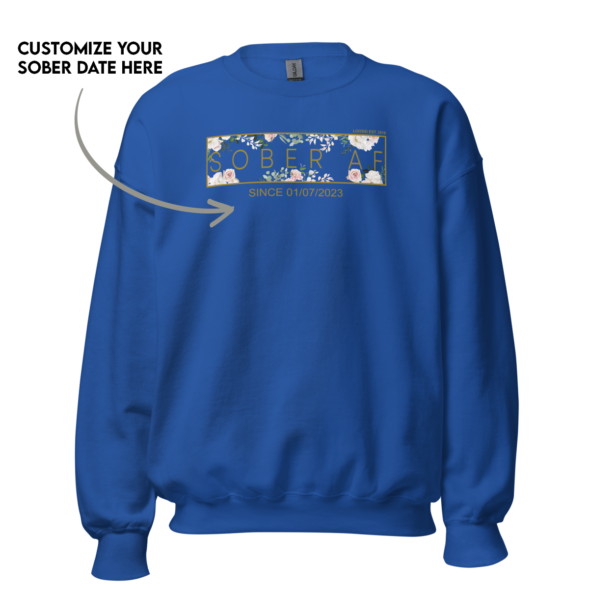 recovery hoodie inspirational sobriety wear