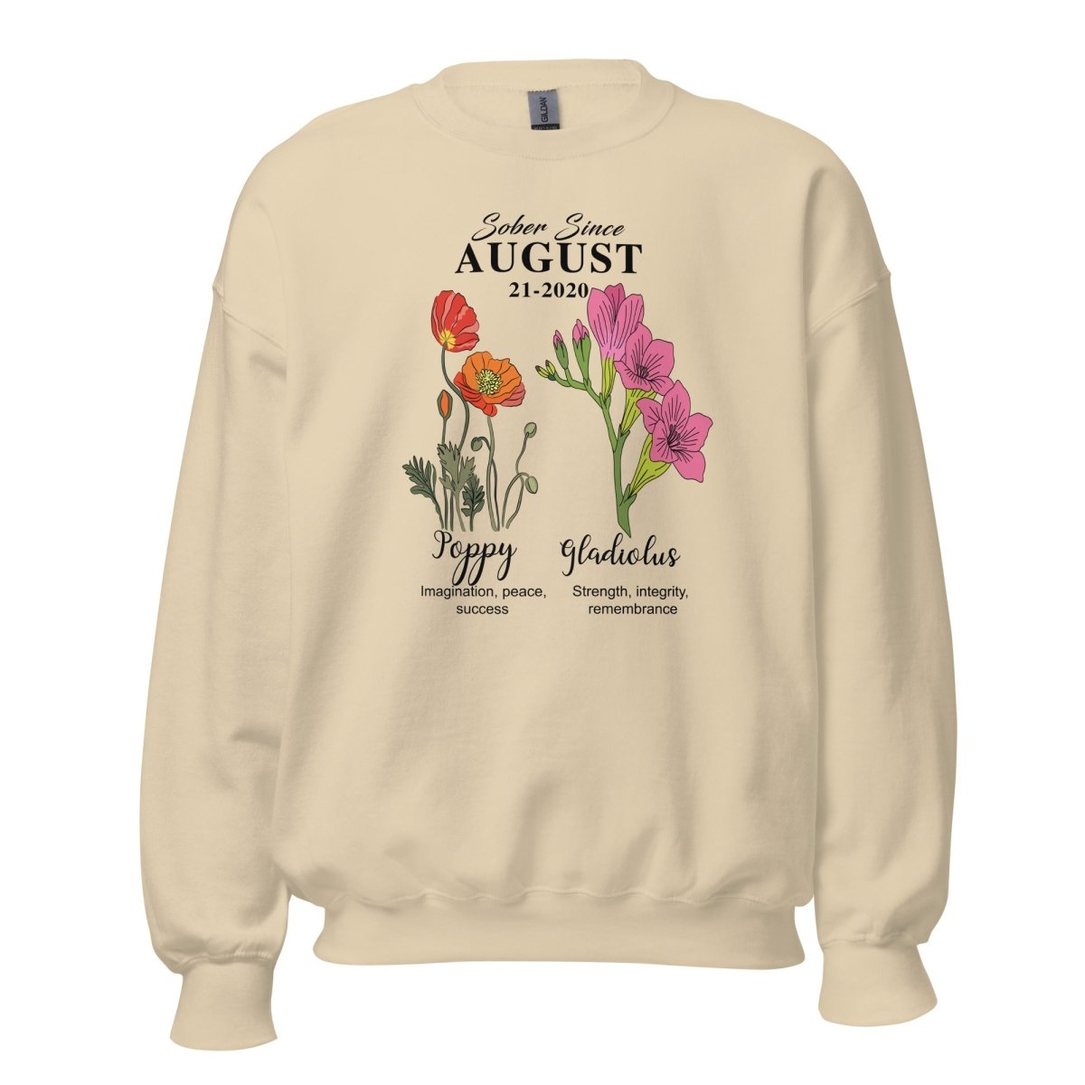sobriety sweatshirt recovery themed apparel