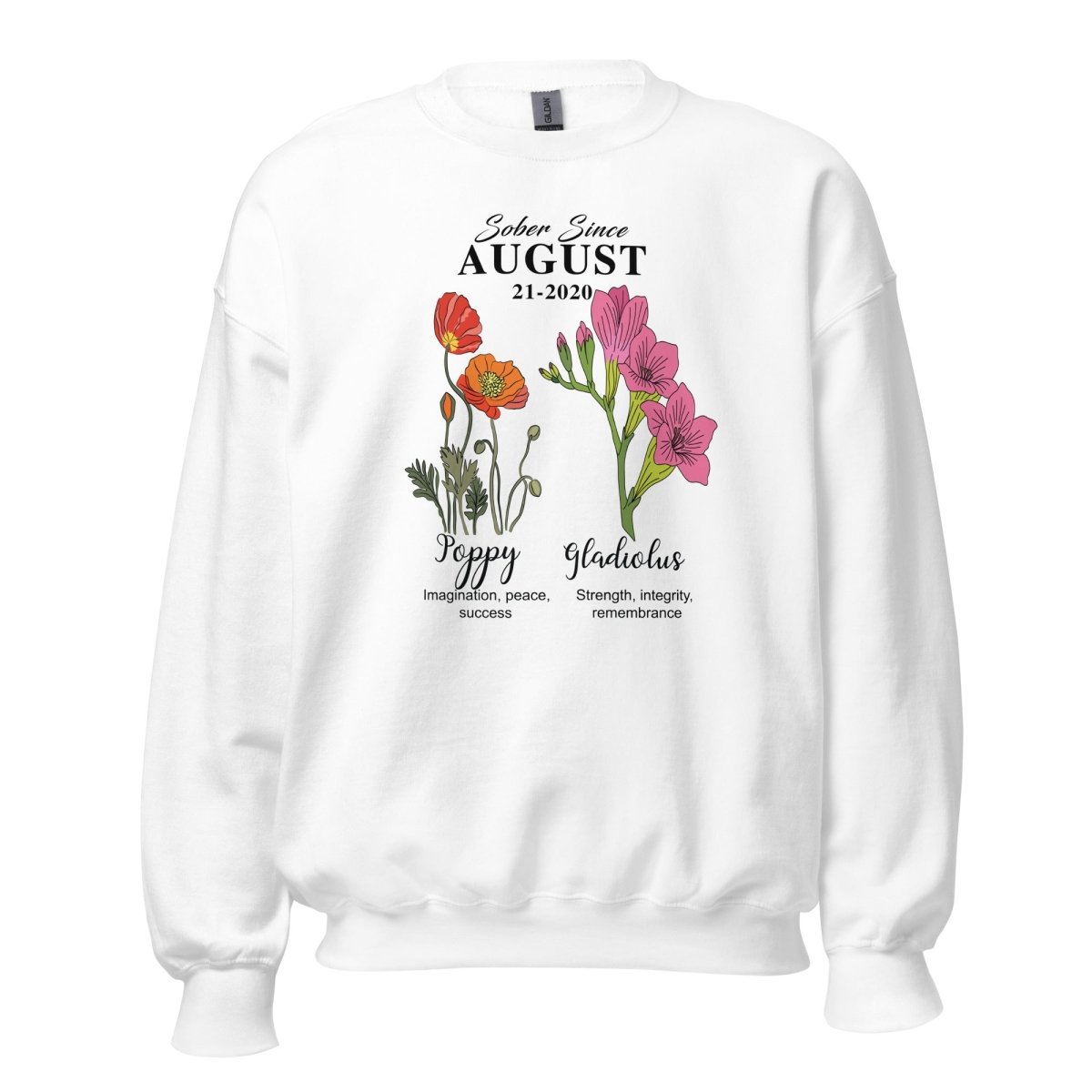 sobriety sweatshirt recovery apparel