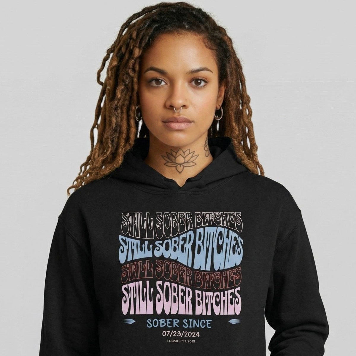 Recovery Hoodie | Still Sober-B Custom Sobriety Date