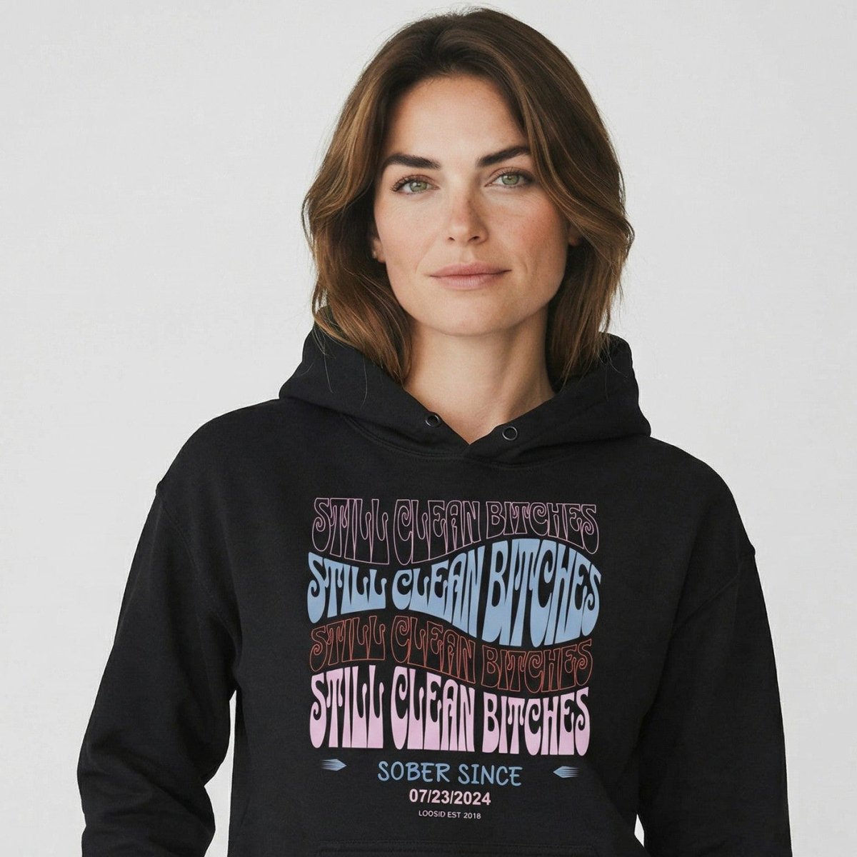 Recovery Hoodie | Still Clean-B Custom Recovery Date