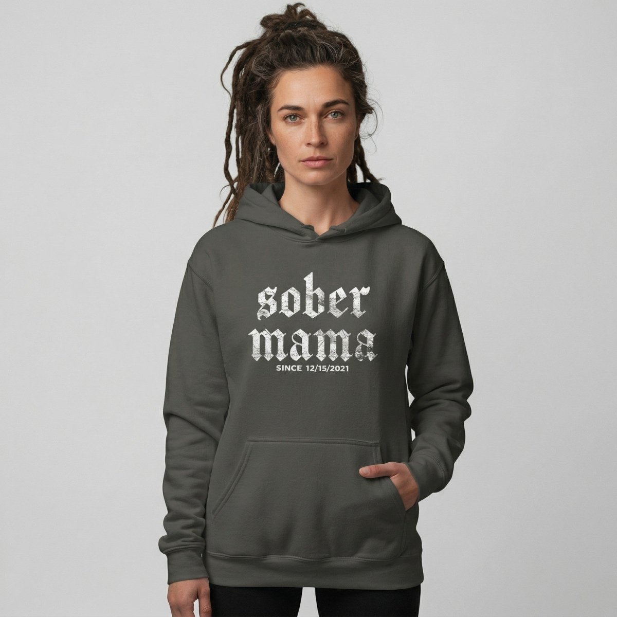 Sober Mama Women's Personalized Hoodie