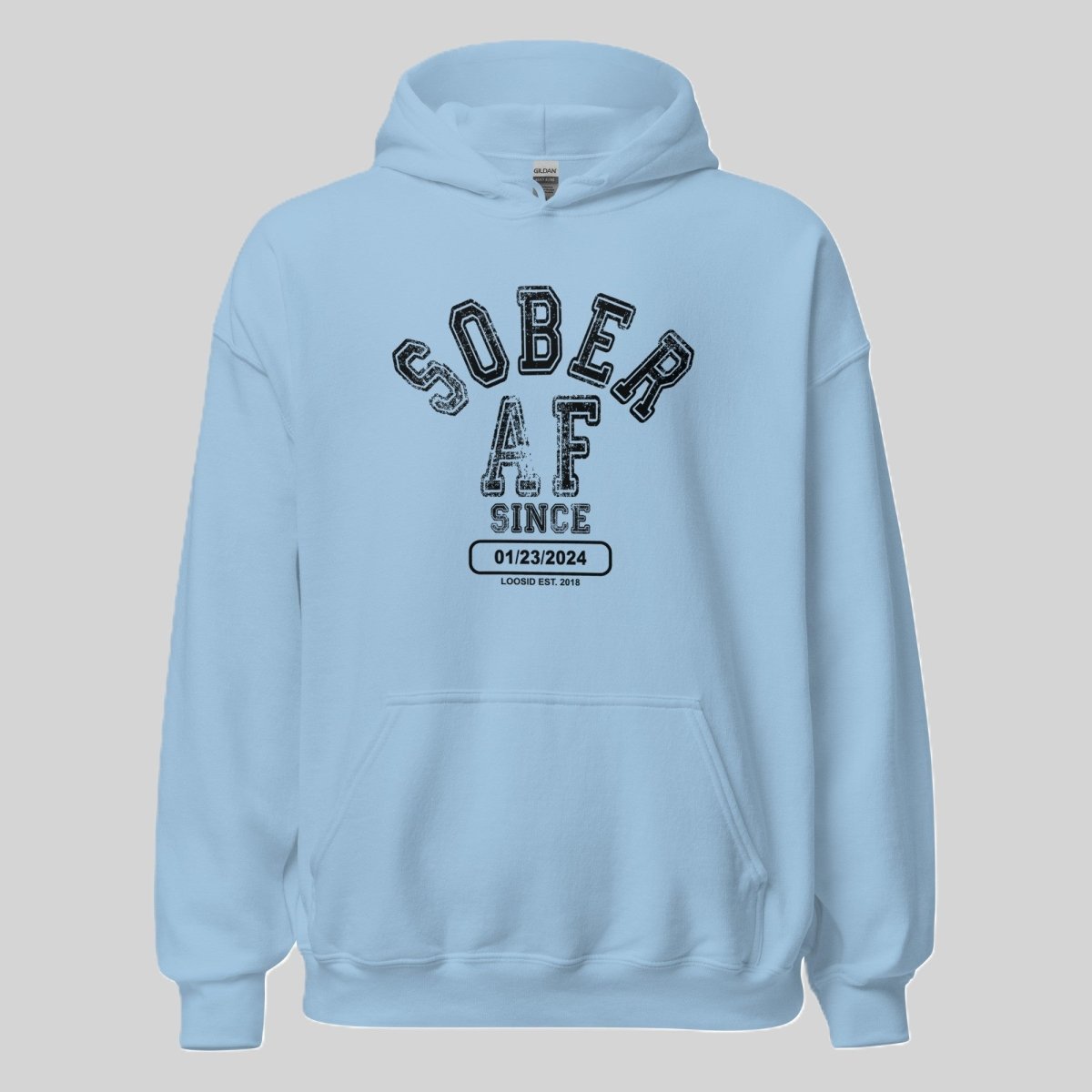Recovery Hoodie | Unisex Sober AF Since