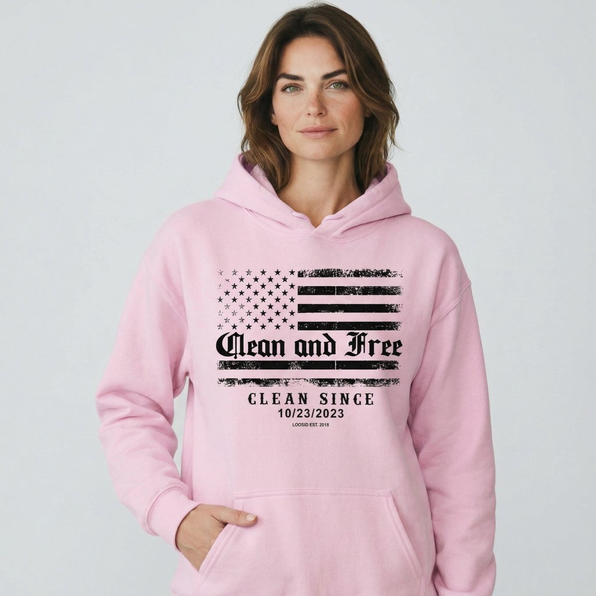 Recovery Hoodie | Clean and Free Custom Recovery Date