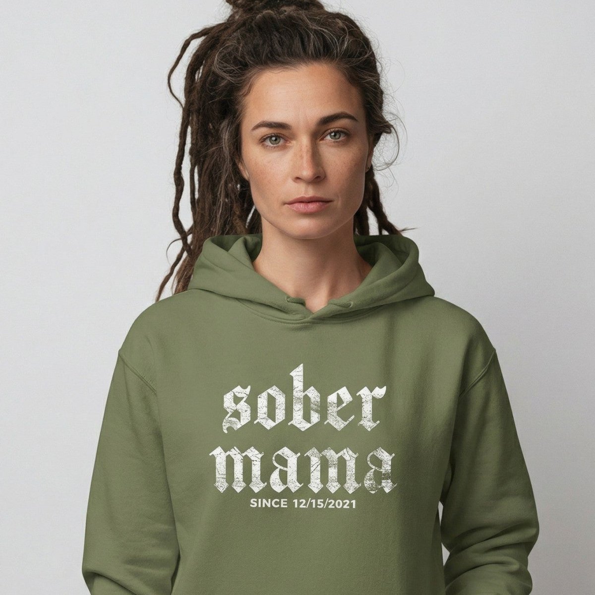 Sober Mama Women's Personalized Hoodie