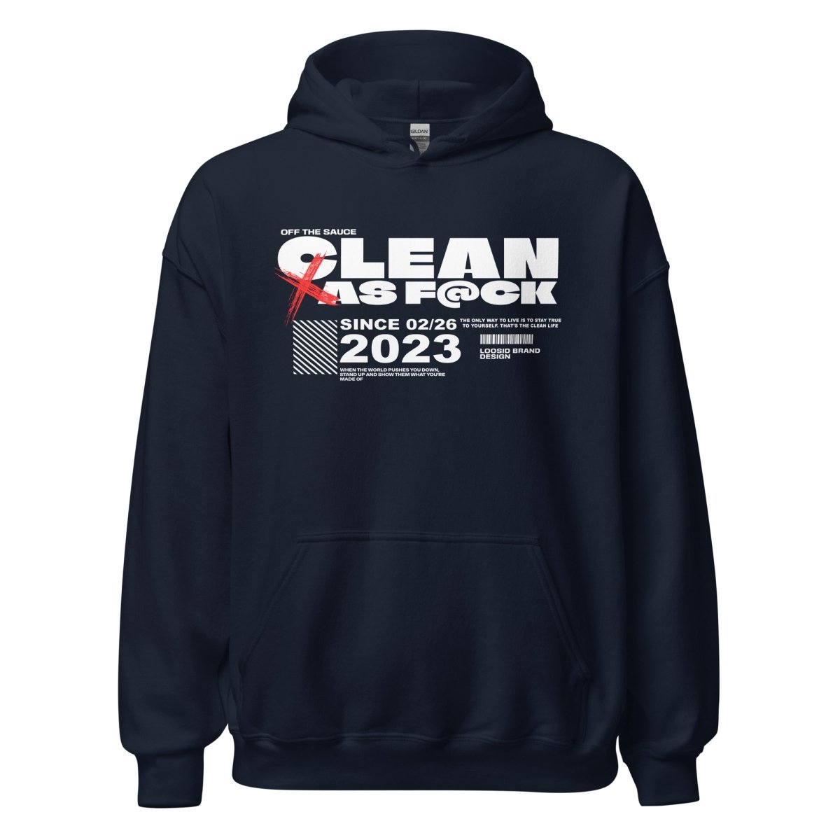 Clean As F*ck Recovery Hoodie lifestyle view (view 5)