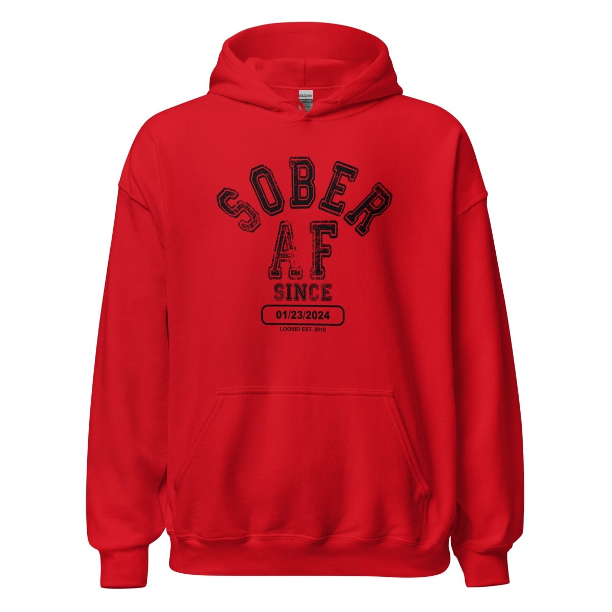 Personalized Recovery Hoodie as a meaningful sobriety gift