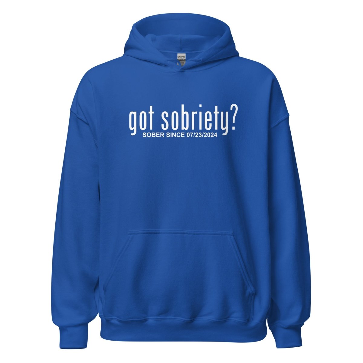 Personalized women’s Recovery Hoodie as a milestone gift