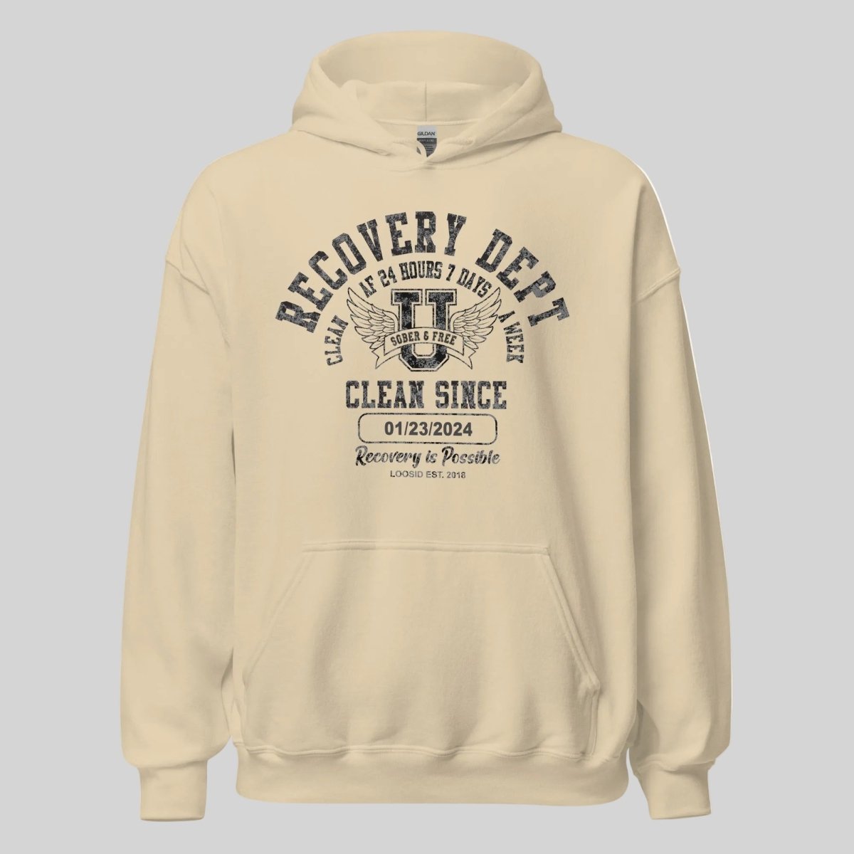 Recovery Dept Recovery Hoodie side view (view 26)