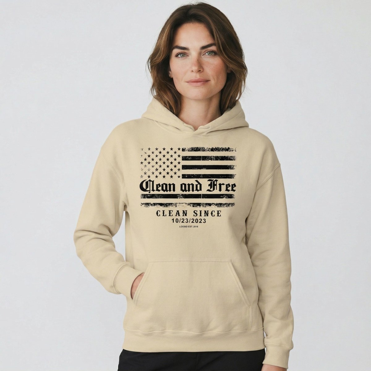 Recovery Hoodie | Clean and Free Custom Recovery Date