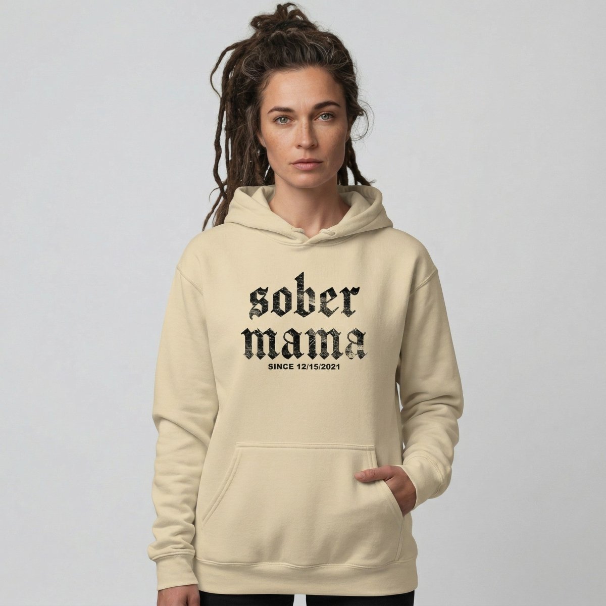 Sober Mama Women's Personalized Hoodie