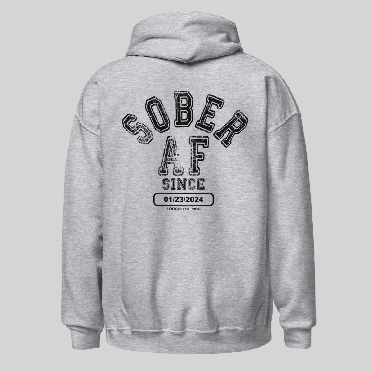 statement sober clothing recovery hoodie