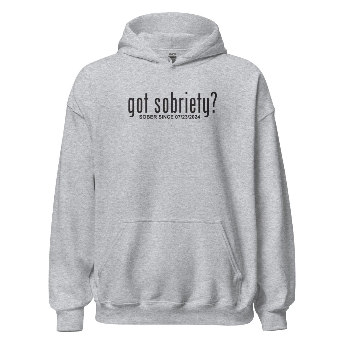 Personalized Recovery Hoodie as a thoughtful recovery gift