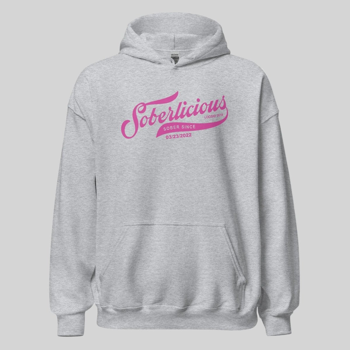 Soberlicious Recovery Hoodie featuring the design (view 11)