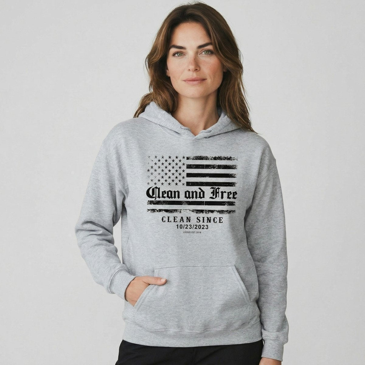 Recovery Hoodie | Clean and Free Custom Recovery Date