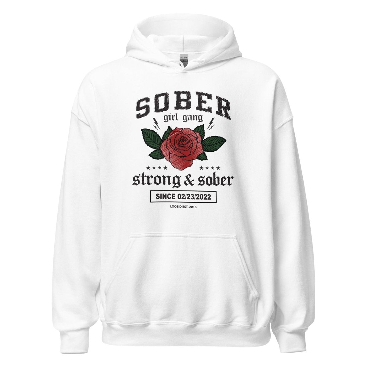 recovery hoodie comfort-driven sober wear
