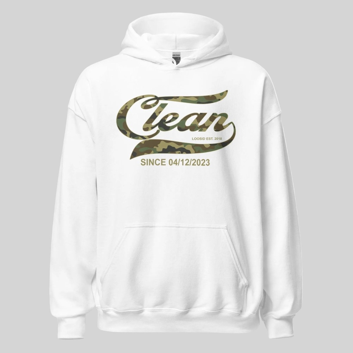Clean Since Camo Recovery Hoodie side view (view 26)