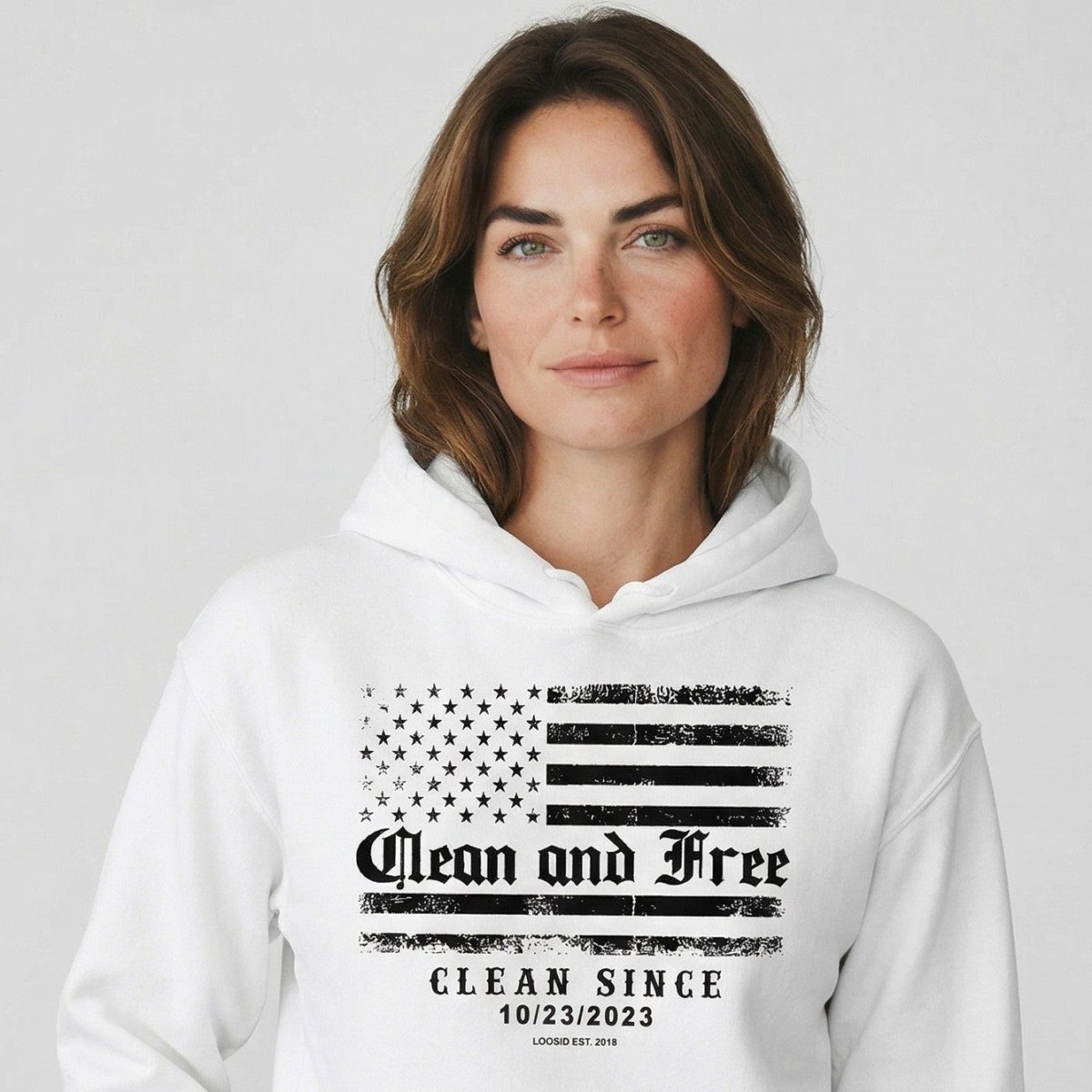 Recovery Hoodie | Clean and Free Custom Recovery Date