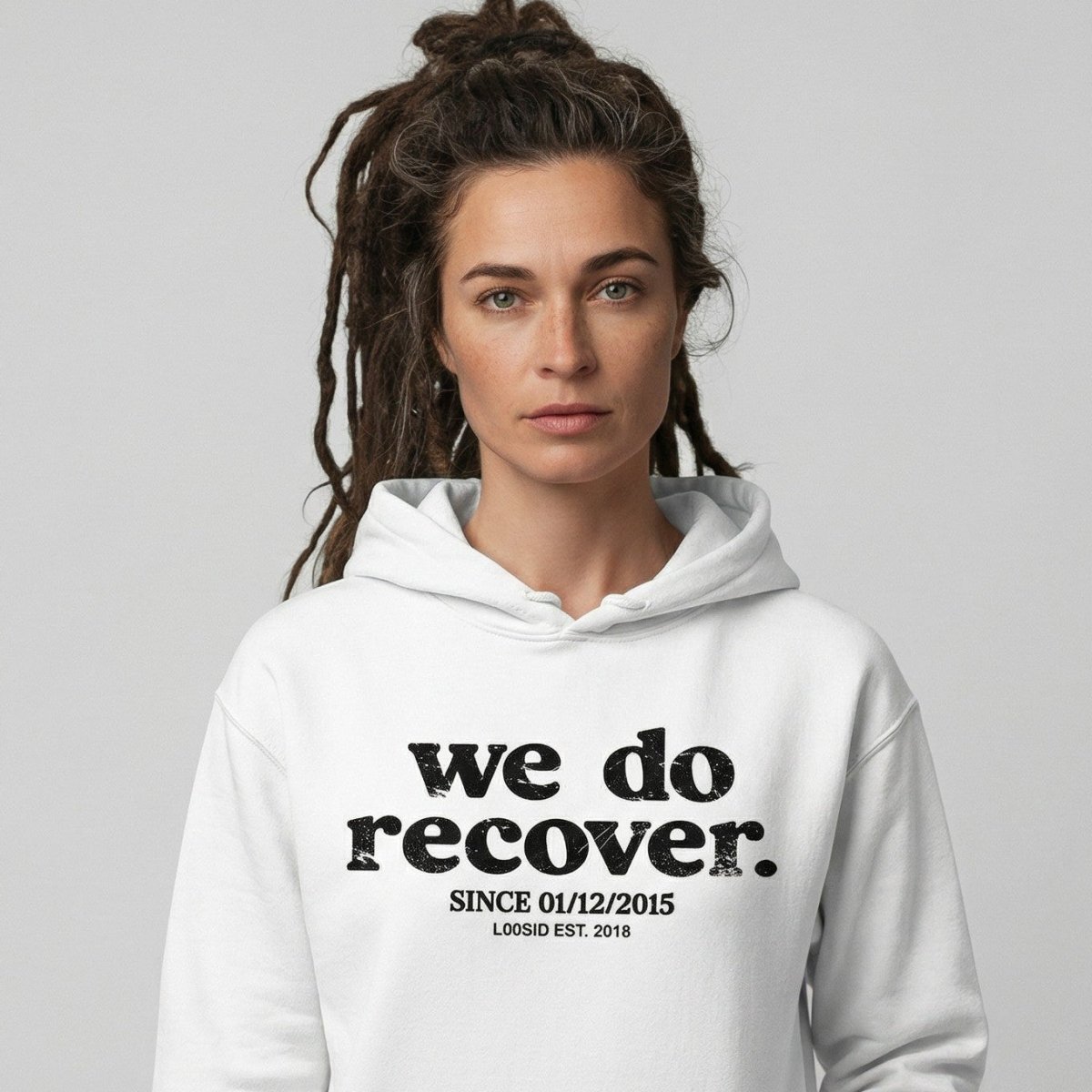 Recovery Hoodie | We Do Recover Since Unisex Hoodie with Custom Sobriety Date