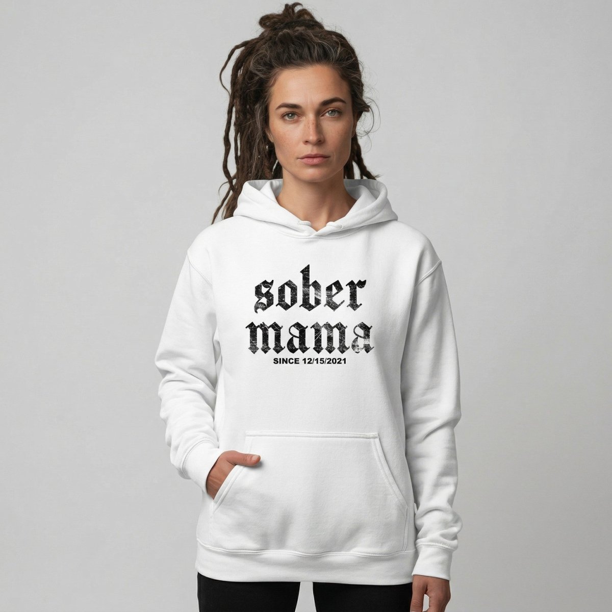 Sober Mama Women's Personalized Hoodie