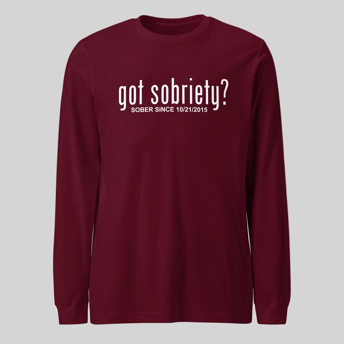 Long Sleeve Sober Sober T Shirt graphic detail (view 14)